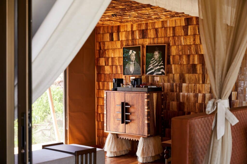 Laba Grumeti Art Lodge — sezione introduzione