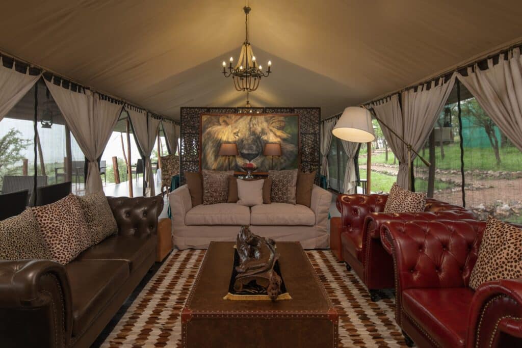 Ole Serai Luxury Camp Seronera — sezione atmosphere